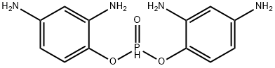 Phosphonic acid bis(2,4-diaminophenyl) ester Structure