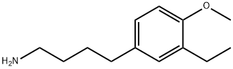 Benzenebutanamine, 3-ethyl-4-methoxy- (9CI) 结构式