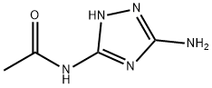 N-(5-氨基-1H-1,2,4-三唑-3-基)乙酰胺,80616-55-3,结构式