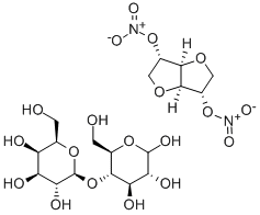 D-ISOSORBIDE DINITRATE 化学構造式