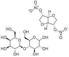 D-ISOSORBIDE DINITRATE Struktur