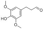 3-(4-HYDROXY-3,5-DIMETHOXY-PHENYL)-PROPIONALDEHYDE Struktur