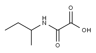 2-(丁-2-基氨基)-2-氧代-乙酸 结构式