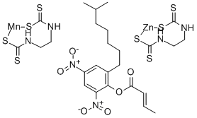 Mancozeb-dinocap mixture Structure