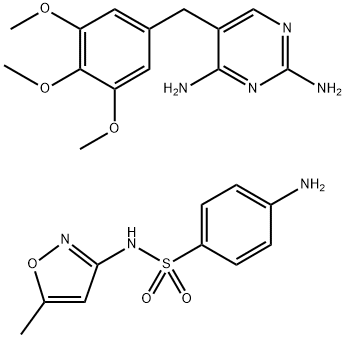 Sulfamethoxazole/Trimethoprim Structure