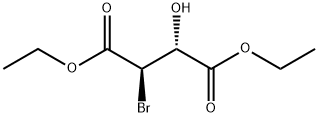 2R,3R)-diethyl 2-broMo-3-hydroxysuccinate, 80640-15-9, 结构式