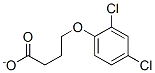 4-(2,4-dichlorophenoxy)butanoate Struktur