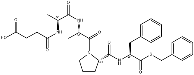 カルボキシペプチダーゼB 化学構造式