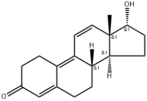 去甲雄三烯醇酮, 80657-17-6, 结构式