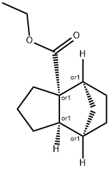 Ethyl(3a.alpha.,4.alpha.,7.alpha.,7a.alpha.)-Octahydro-4,7-methano-3aH-indene-3a-carboxylate Structure