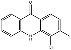 9(10H)-Acridinone, 4-hydroxy-3-methyl- (9CI) Struktur