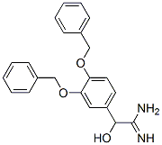 Benzeneethanimidamide,  -alpha--hydroxy-3,4-bis(phenylmethoxy)- Struktur