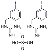 3-IODOBENZYL-GUANIDINE HEMISULFATE 化学構造式