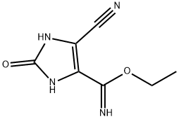 1H-Imidazole-4-carboximidic  acid,  5-cyano-2,3-dihydro-2-oxo-,  ethyl  ester|
