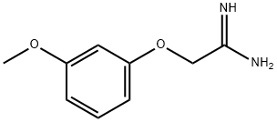2-(3-methoxyphenoxy)ethanimidamide Structure