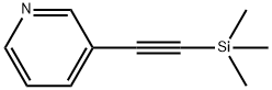 3-(トリメチルシリルエチニル)ピリジン 化学構造式