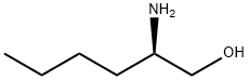 (2R)-2-アミノ-1-ヘキサノール 化学構造式