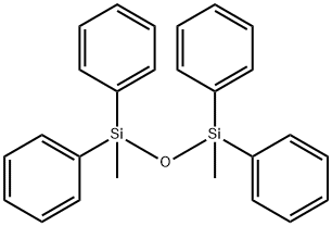 1,3-二甲基-1,1,3,3-四苯基二硅氧烷, 807-28-3, 结构式