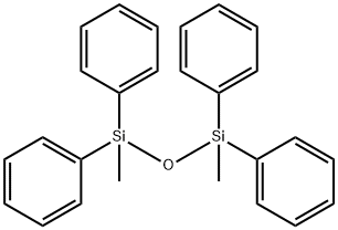 1,3-二甲基-1,1,3,3-四苯基二硅氧烷 结构式