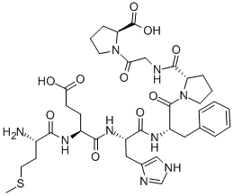 ACTH (4-7), Pro-Gly-Pro- Structure