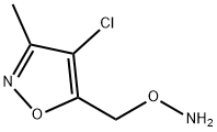 Isoxazole, 5-[(aminooxy)methyl]-4-chloro-3-methyl- (9CI) Structure
