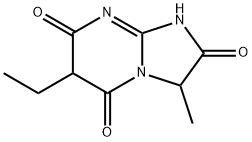 Imidazo[1,2-a]pyrimidine-2,5,7(1H,3H,6H)-trione, 6-ethyl-3-methyl- (9CI) Structure