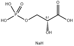 D(-)3-PHOSPHOGLYCERIC ACID DISODIUM SALT Structure