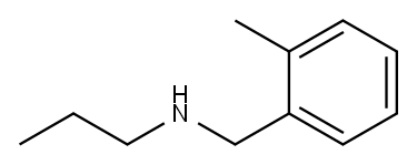 (2-甲基苄基)丙基胺 1HCL, 807343-02-8, 结构式