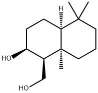 1-Naphthalenemethanol,decahydro-2-hydroxy-5,5,8a-trimethyl-,(1S,2S,4aS,8aR)-(9CI),807360-95-8,结构式