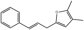 Furan, 2,3-dimethyl-5-[(2E)-3-phenyl-2-propenyl]- (9CI) Structure