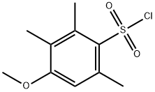 4-METHOXY-2,3,6-TRIMETHYLBENZENESULFONYL CHLORIDE Struktur