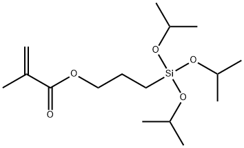 3-[三(1-甲基乙氧基)硅基]丙基甲基丙烯酸酯,80750-05-6,结构式