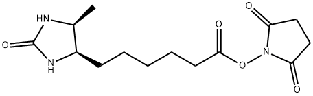 DESTHIOBIOTIN N-HYDROXYSUCCINIMIDYL ESTER Structure