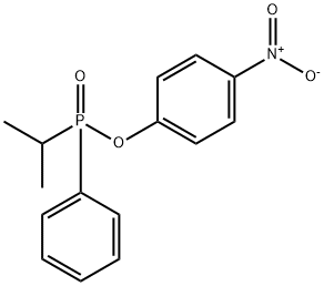4-Nitrophenyl (1-methylethyl)phenylphosphinate Structure