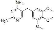 5-[(3,4,5-trimethoxyphenyl)methyl]pyrimidine-2,4-diamine 结构式
