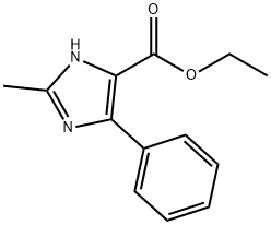 1H-Imidazole-4-carboxylicacid,2-methyl-5-phenyl-,ethylester(9CI) 结构式