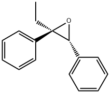 Oxirane, 2-ethyl-2,3-diphenyl-, (2R,3R)- (9CI) 结构式