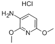 3-AMINO-2,6-DIMETHOXYPYRIDINE MONOHYDROCHLORIDE Struktur