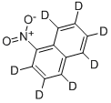 1-硝基萘-D7 结构式