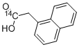 A-NAPHTHYLACETIC ACID-CARBOXY-14C 结构式