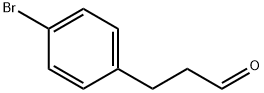 3-(4-ブロモフェニル)プロパナール 化学構造式