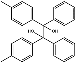 1,2-双(4-甲基苯基)-1,2-二苯基-1,2-乙二醇, 808-12-8, 结构式