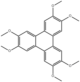 2,3,6,7,10,11-六甲氧基三亚苯 结构式
