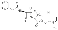 喷沙西林氢碘酸盐 结构式