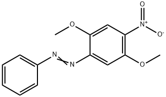 2,5-Dimethoxy-4-nitroazobenzene Struktur