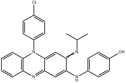 氯法齐明杂质5, 80832-46-8, 结构式