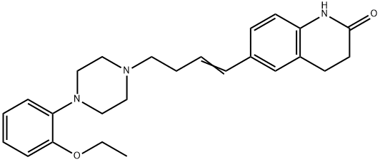 2(1H)-Quinolinone, 3,4-dihydro-6-(4-(4-(2-ethoxyphenyl)-1-piperazinyl) -1-butenyl)- Structure