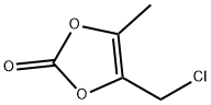 4-クロロメチル-5-メチル-1,3-ジオキソール-2-オン 化学構造式