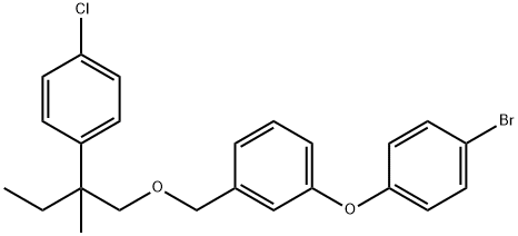 3-(4-Bromophenoxy)benzyl 2-(4-chlorophenyl)-2-ethylpropyl ether|