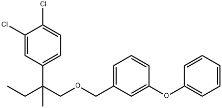 1,2-dichloro-4-[2-methyl-1-[(3-phenoxyphenyl)methoxy]butan-2-yl]benzen e|